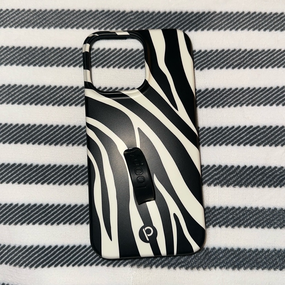 Loopy Zebra iPhone 14 Pro Max Case